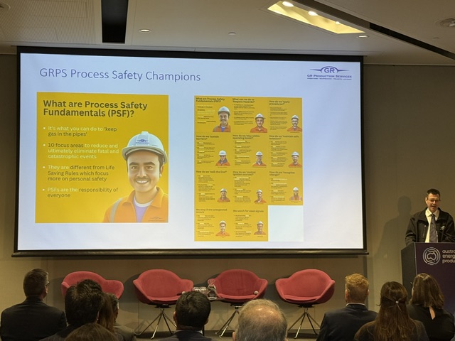 HSEQ Manager Greg Chrisfield presents Process Safety at AEP 2026