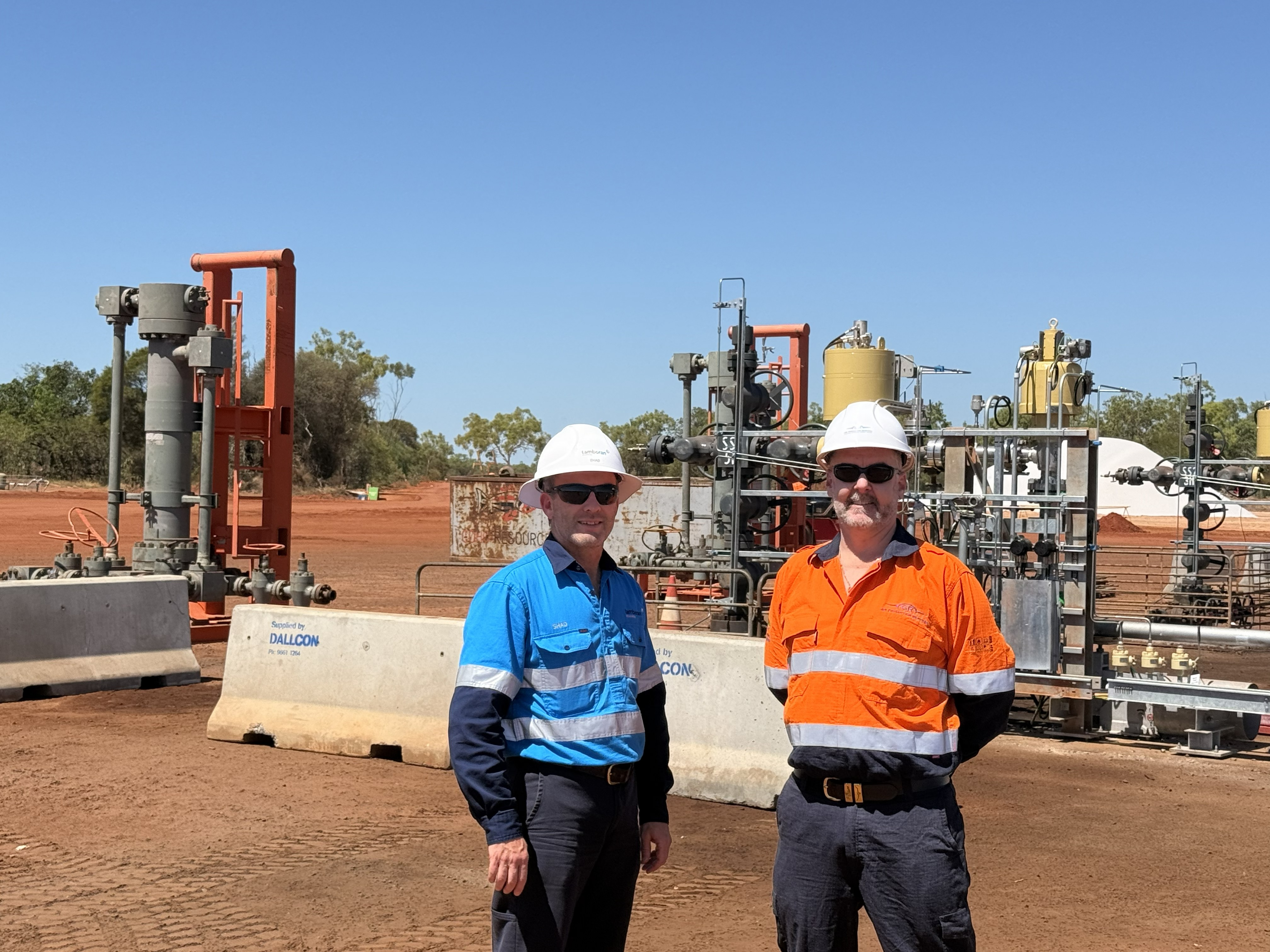 First gas. A historic day for the Beetaloo Basin.